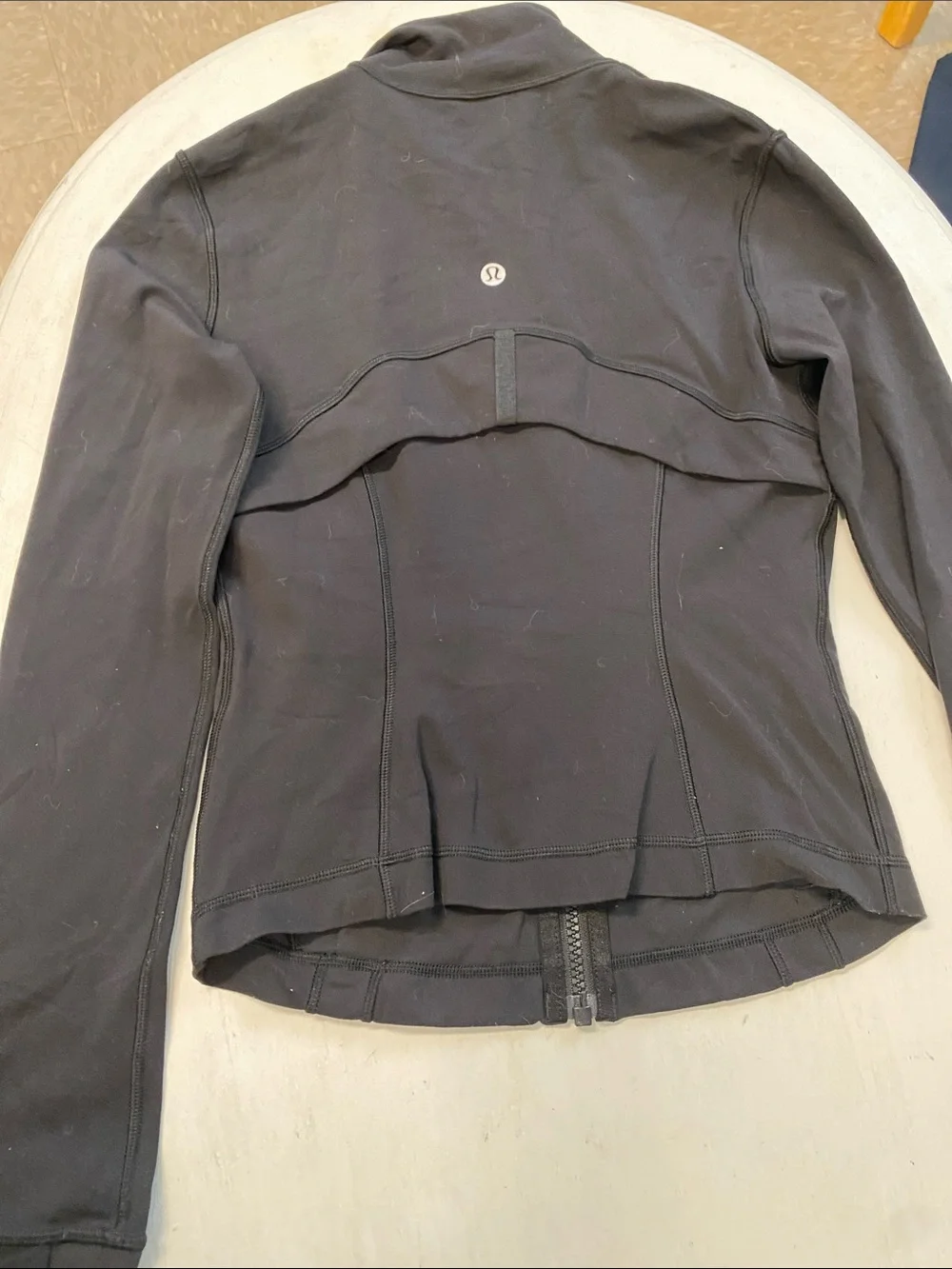 lululemon athletica Black Fitted Zip-Up